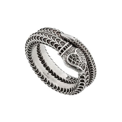 gucci snake mens ring|Gucci snake ring women's.